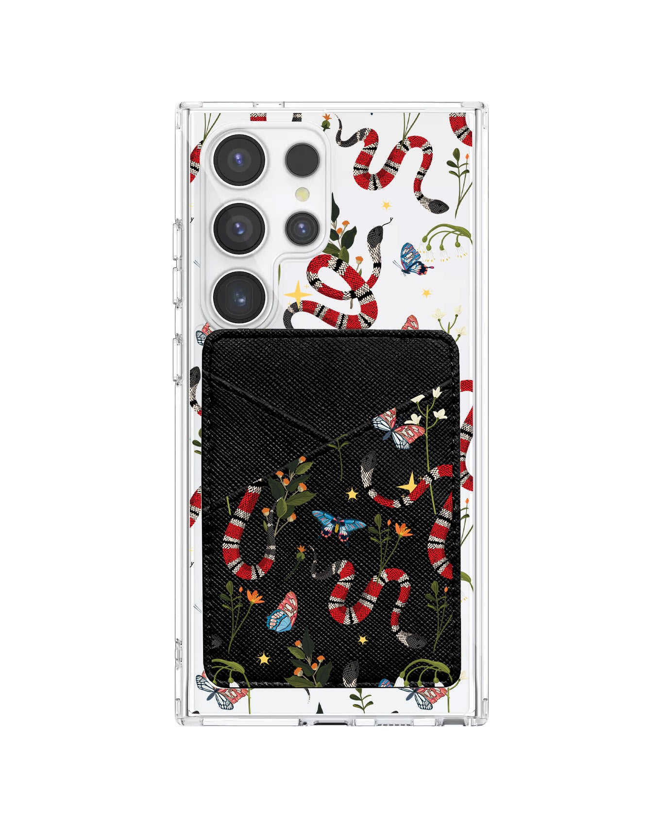 Android Phone Wallet Case - Serpente
