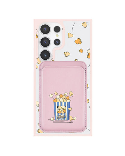 Android Magnetic Wallet Case - Popcorn
