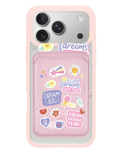 iPhone Magnetic Wallet Case - Dream Sticker Pack