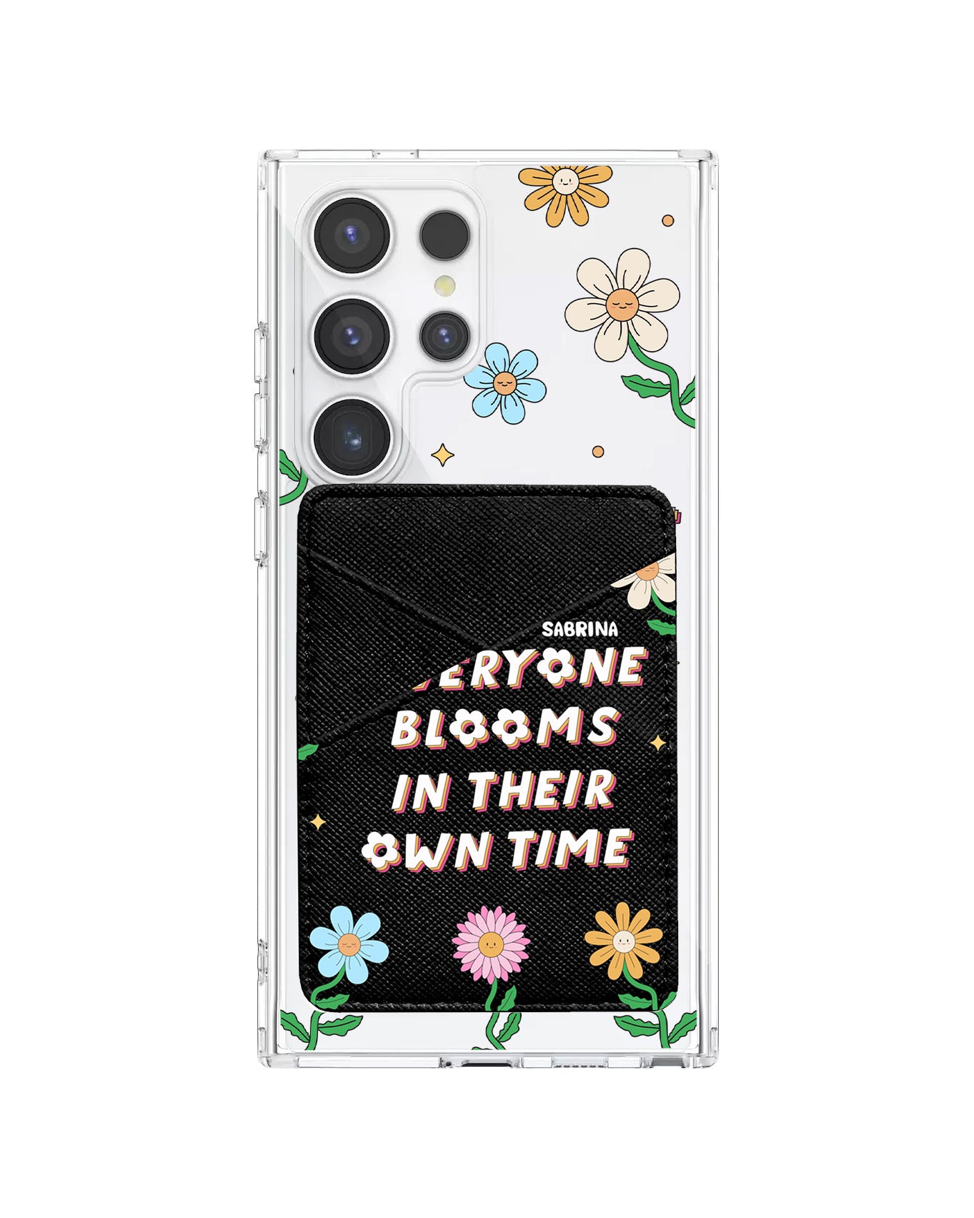 Android Phone Wallet Case - Blooms