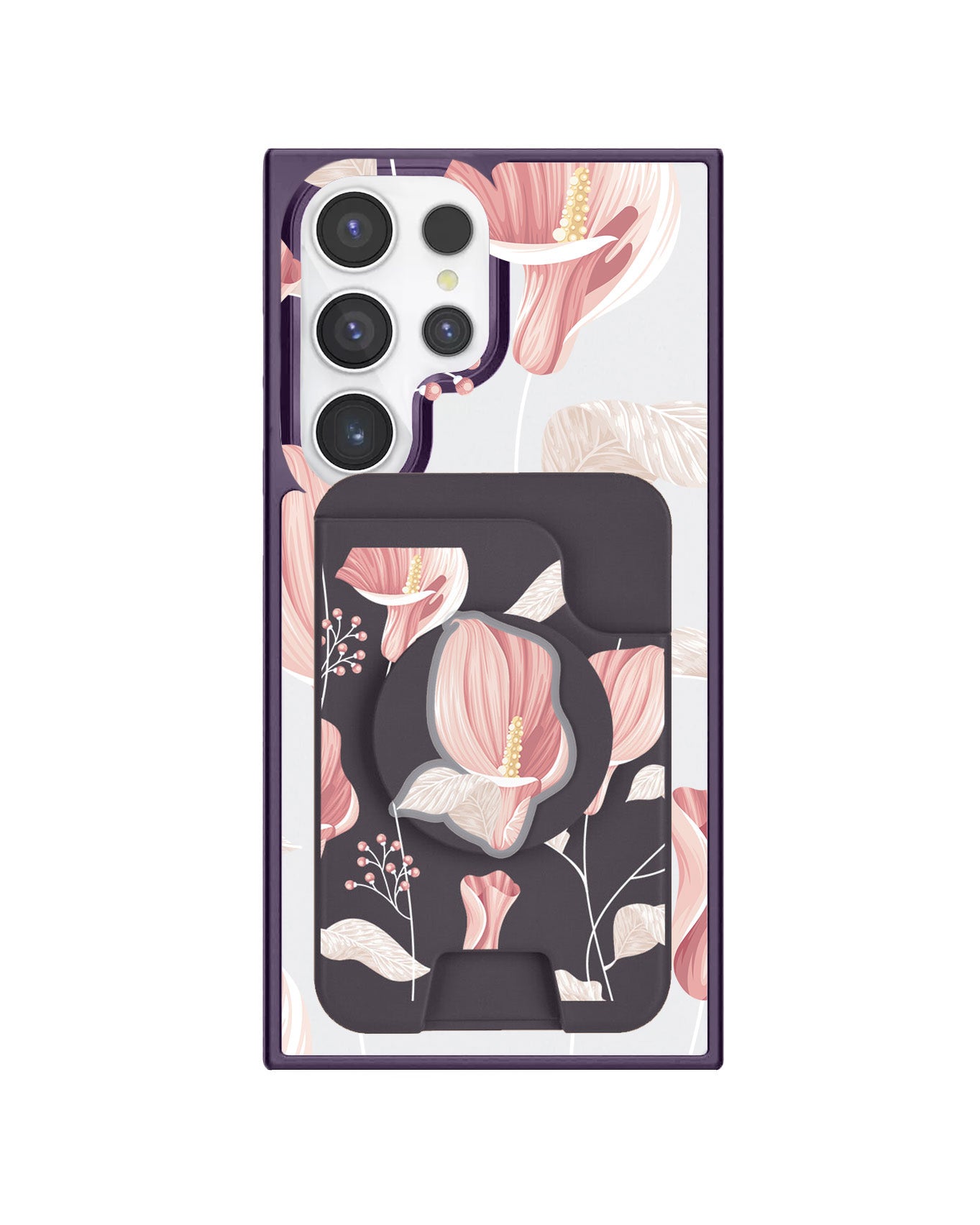 Android Magpop Wallet - Easter Lily