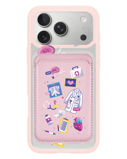 iPhone Magnetic Wallet Case - Doctor