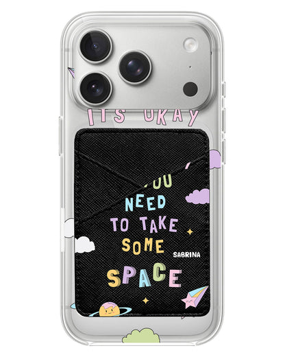 iPhone Phone Wallet Case - Space