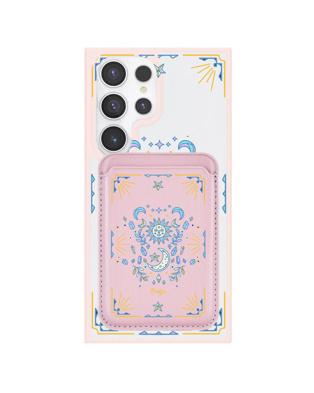 Android Magnetic Wallet Case - Cosmic Dream