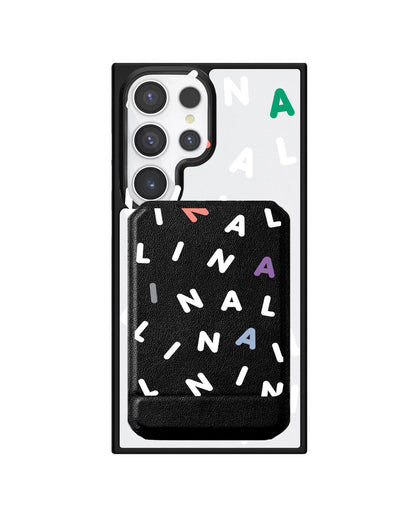 Android Magnetic Multifold Wallet - Monogram 2.0 Putih