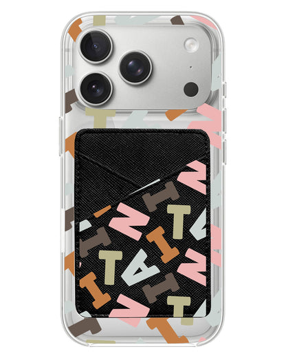 iPhone Phone Wallet Case - Scattered Monogram 4.0