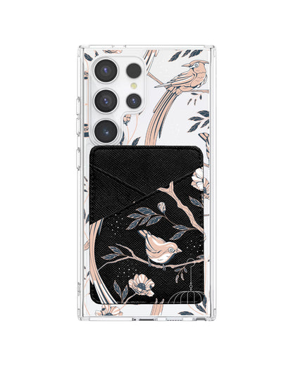 Android Phone Wallet Case - Lovebird 2.0