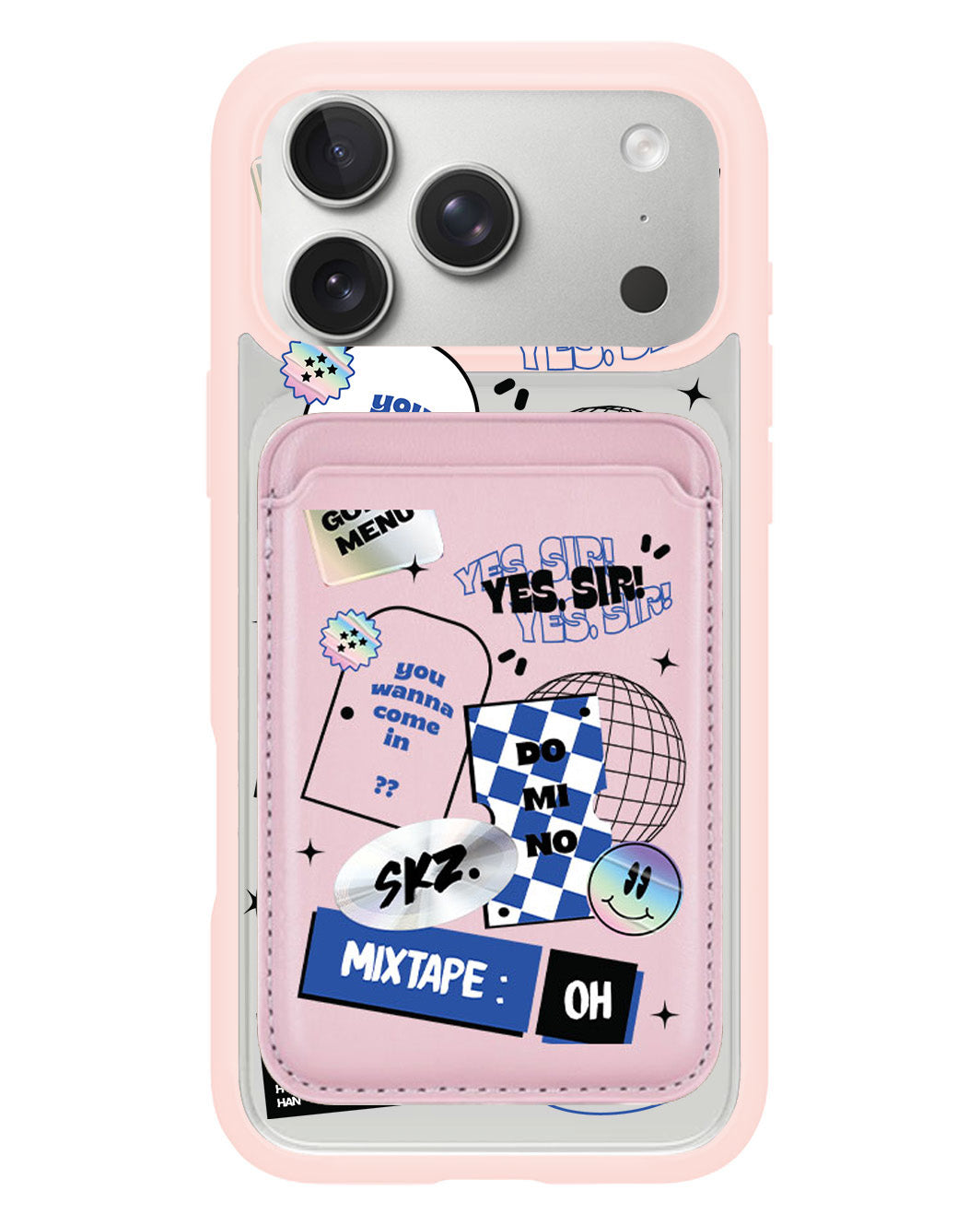 iPhone Magnetic Wallet Case - Stray Kids Sticker Pack