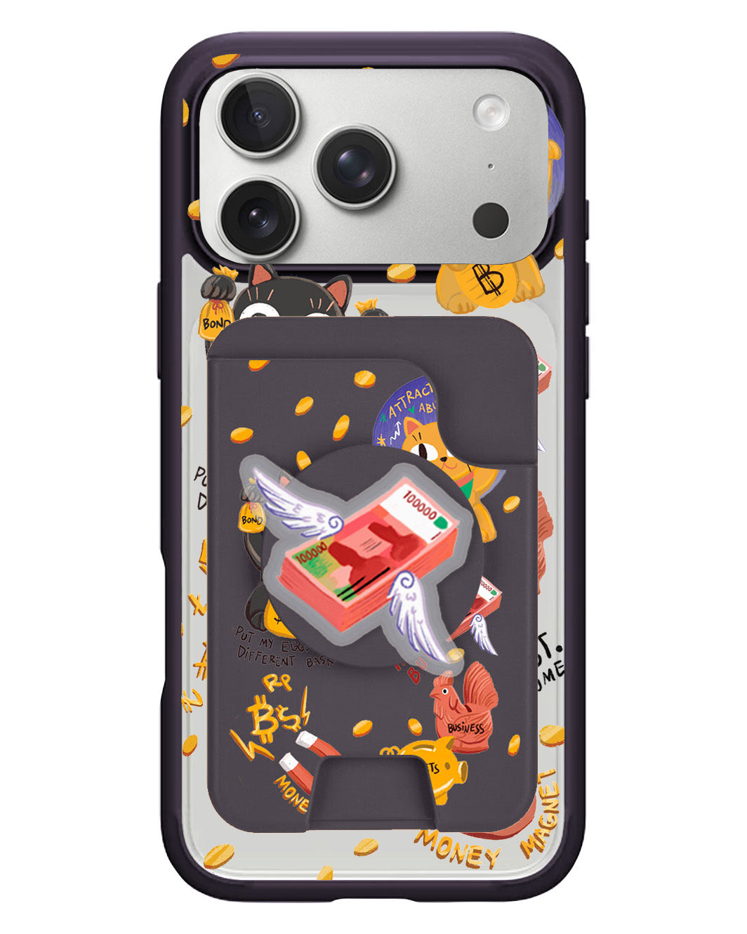 iPhone Magpop Wallet - I am... Money Magnet!!!