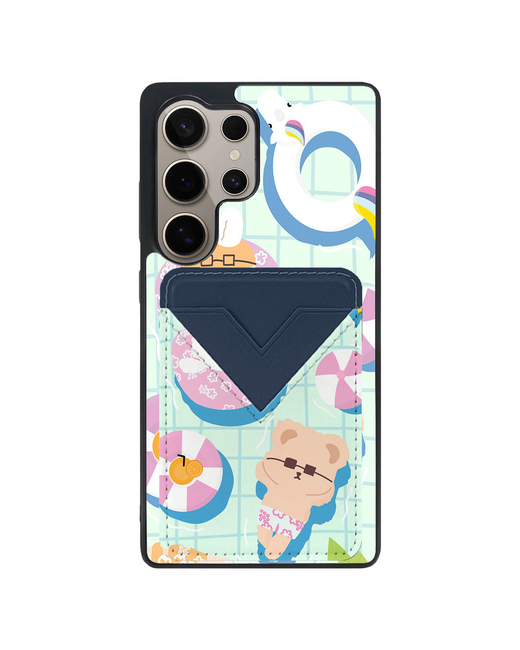 Android Avant Wallet Case - Pool Party Pink