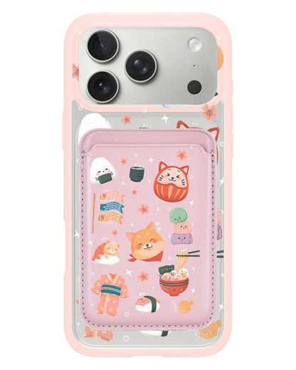 iPhone Magnetic Wallet Case - Japan