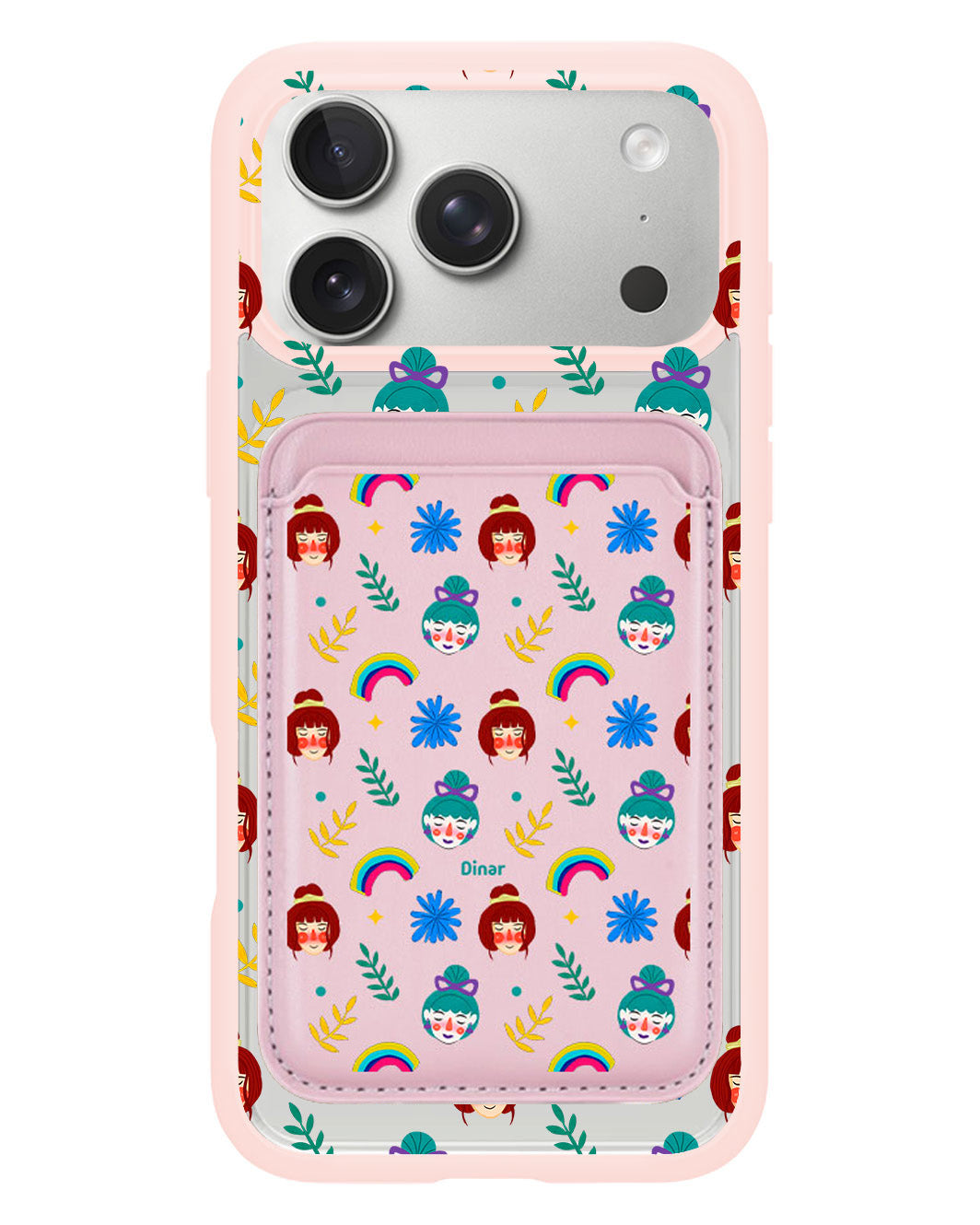 iPhone Magnetic Wallet Case - Unconditional Girl