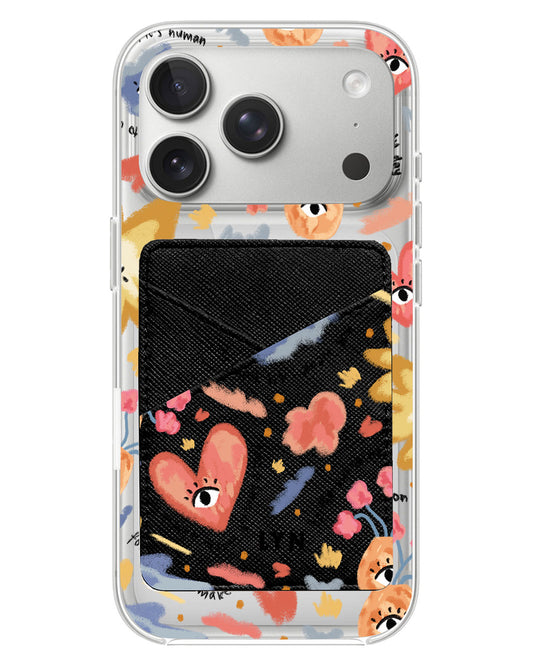 iPhone Phone Wallet Case - Abstract Lovers