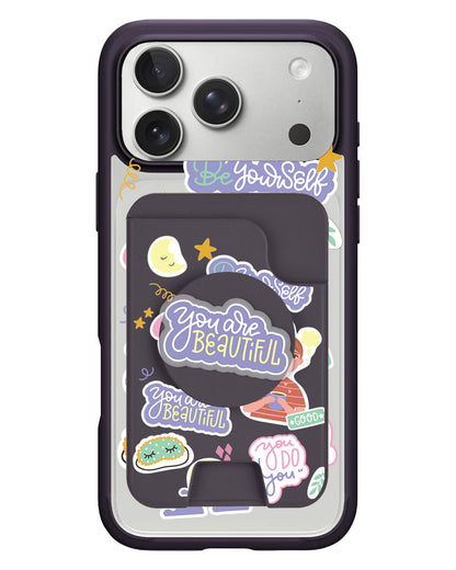 iPhone Magpop Wallet - Be Yourself
