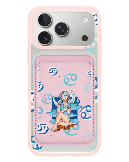 iPhone Magnetic Wallet Case - Cancer