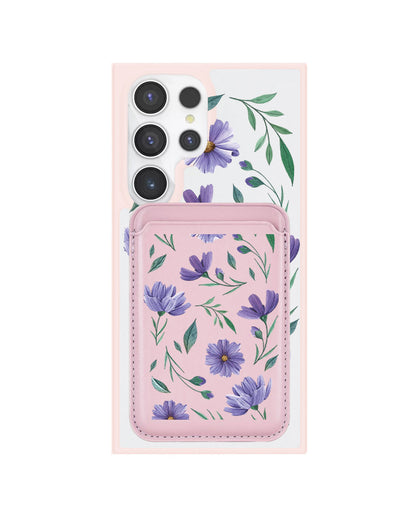 Android Magnetic Wallet Case - February Violet