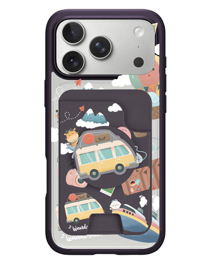 iPhone Magpop Wallet - Travel
