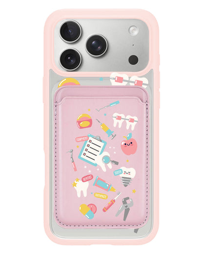 iPhone Magnetic Wallet Case - Dentist