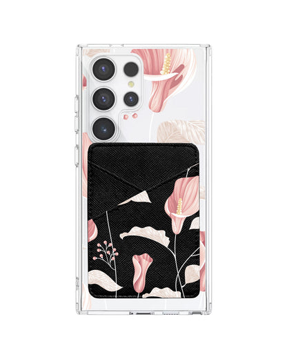 Android Phone Wallet Case - Easter Lily