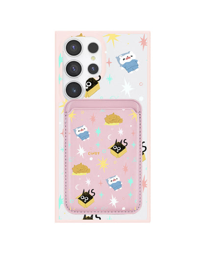 Android Magnetic Wallet Case - Nightover
