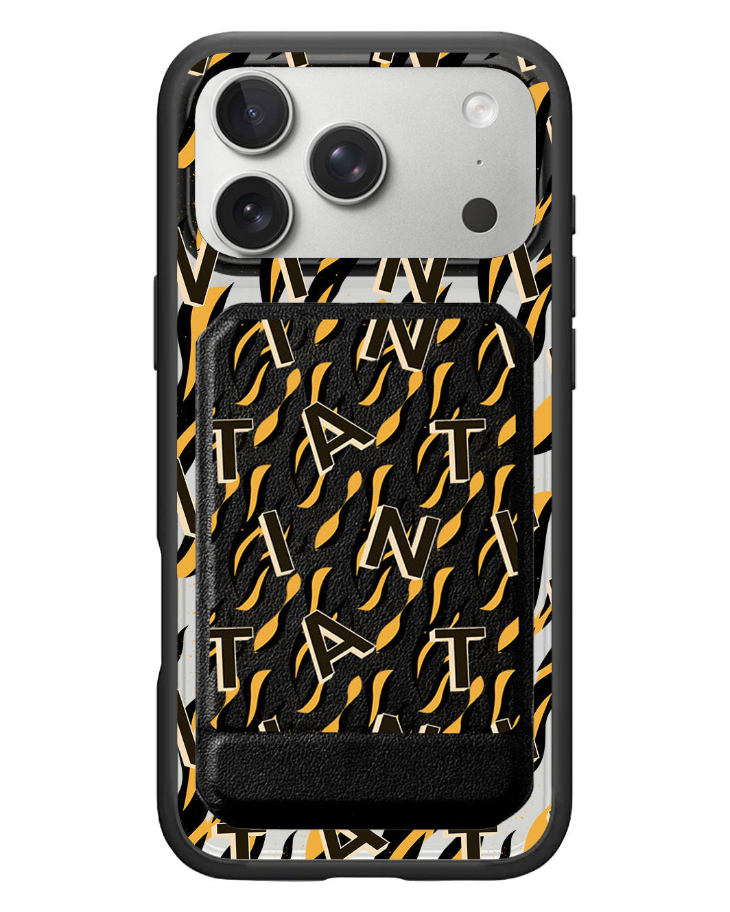 iPhone Magnetic Multifold Wallet - Tiger Monogram 1.0