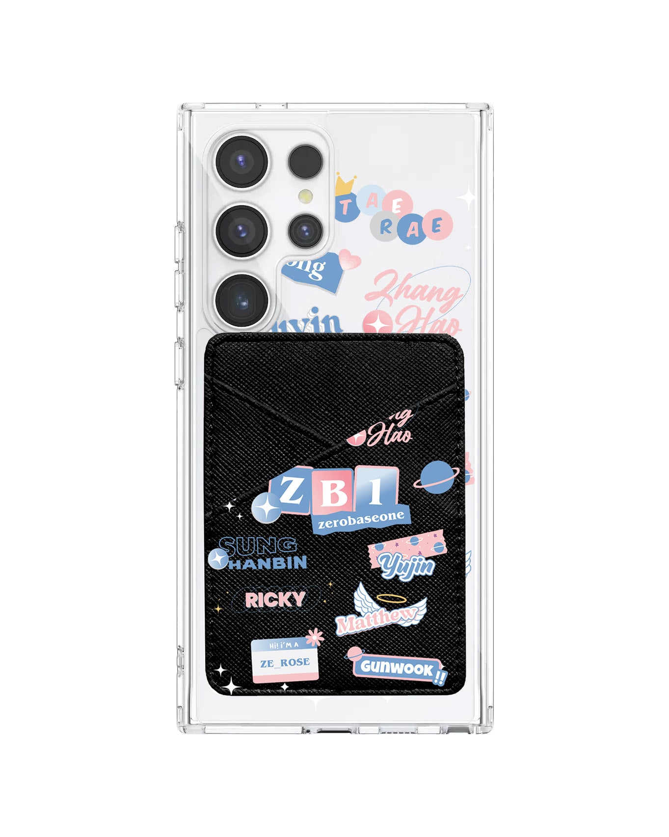Android Phone Wallet Case - Zerobaseone Members