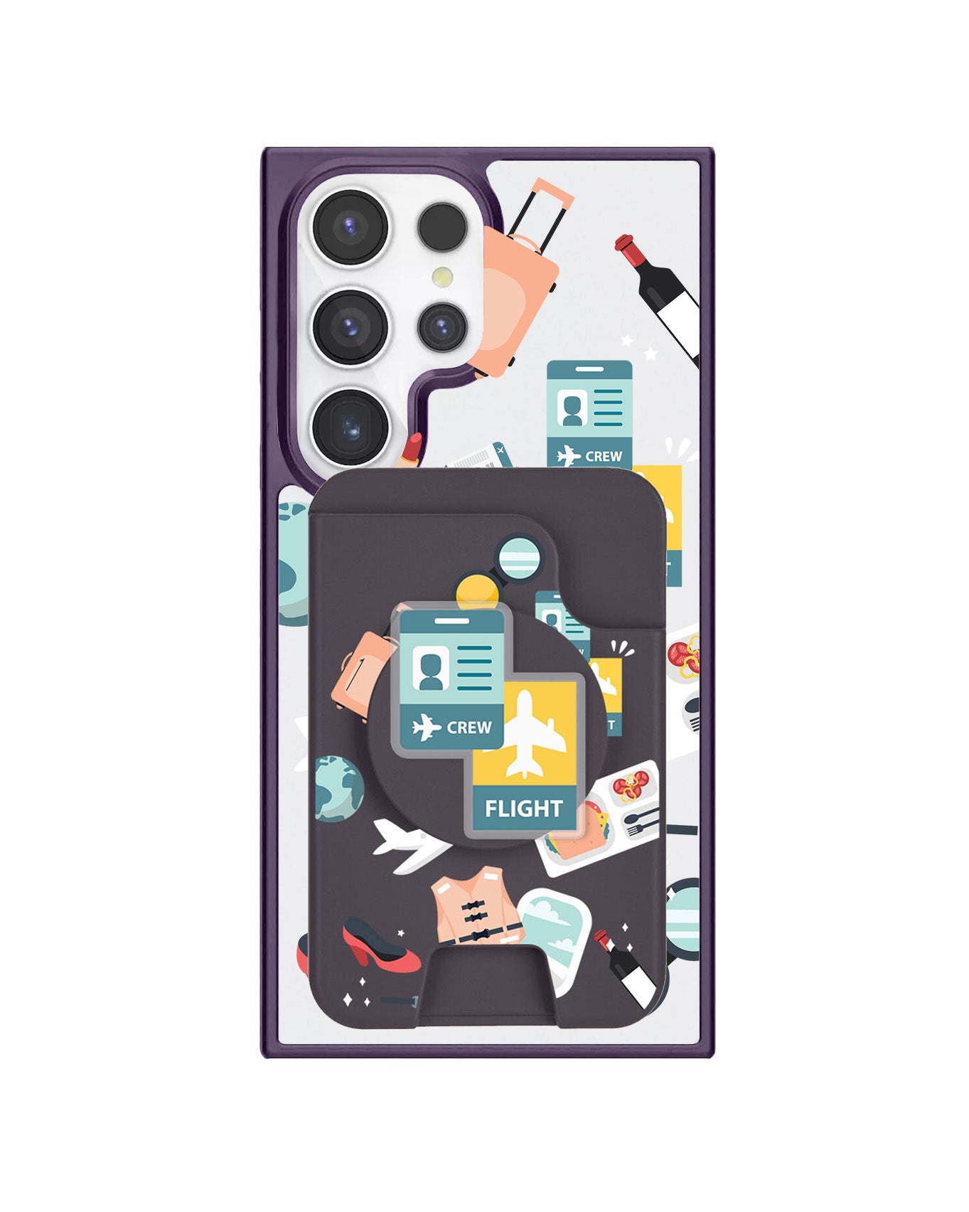 Android Magpop Wallet - Stewardess