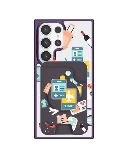 Android Magpop Wallet - Stewardess