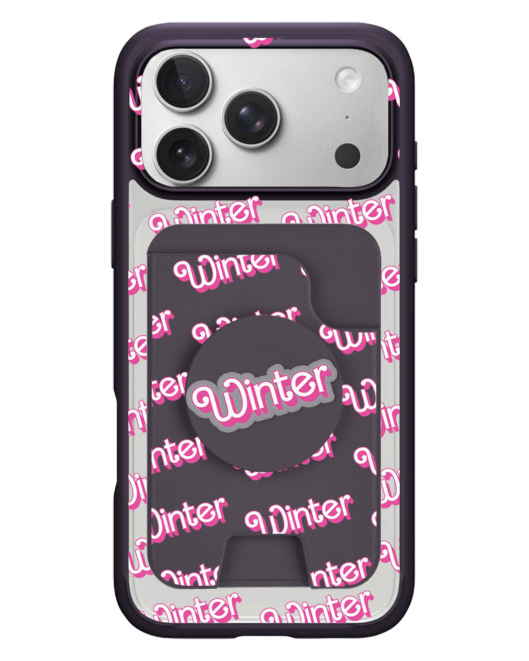 iPhone Magpop Wallet - Barbie Monogram
