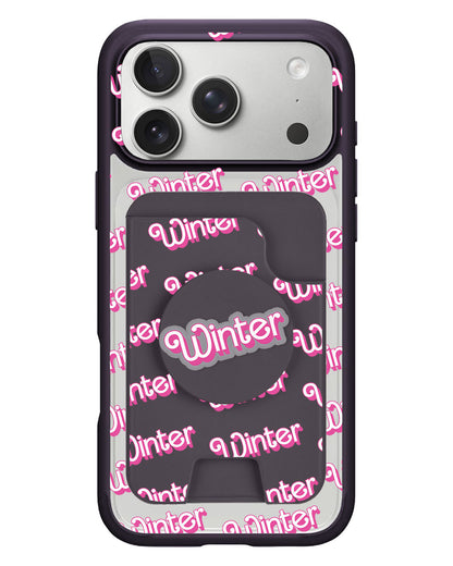 iPhone Magpop Wallet - Barbie Monogram