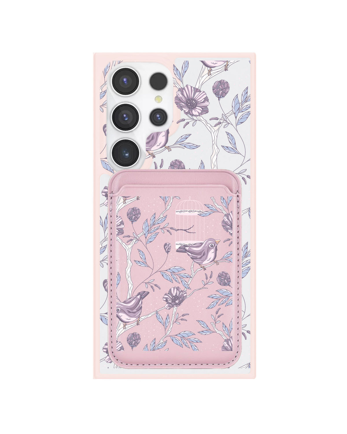 Android Magnetic Wallet Case - Lovebird 15.0