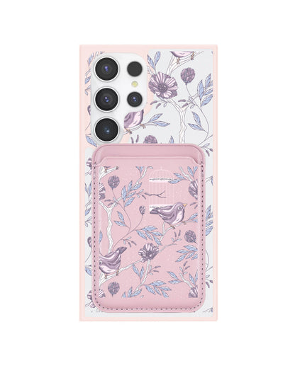 Android Magnetic Wallet Case - Lovebird 15.0