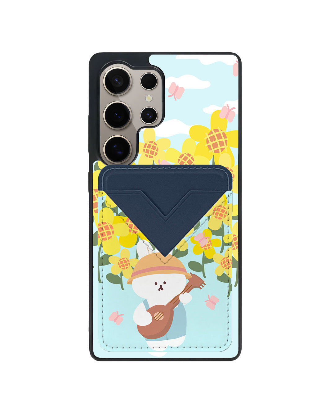 Android Avant Wallet Case - Bunny Ukulele