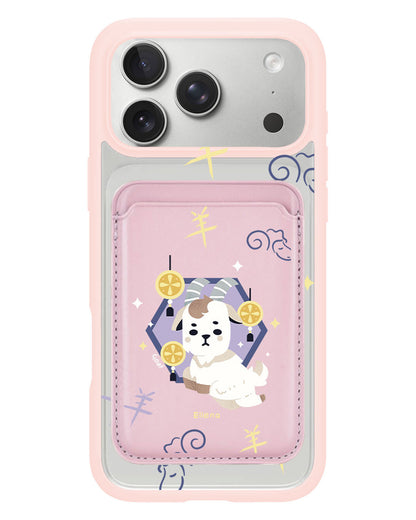 iPhone Magnetic Wallet Case - Goat (Chinese Zodiac / Shio)
