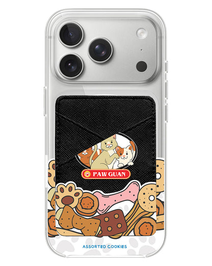 iPhone Phone Wallet Case - Pawguan Cat