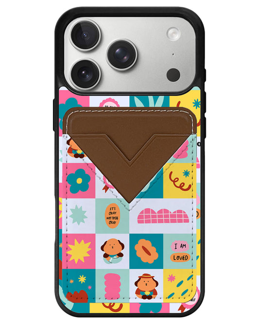 iPhone Avant Wallet Case - Selflove Cubicle