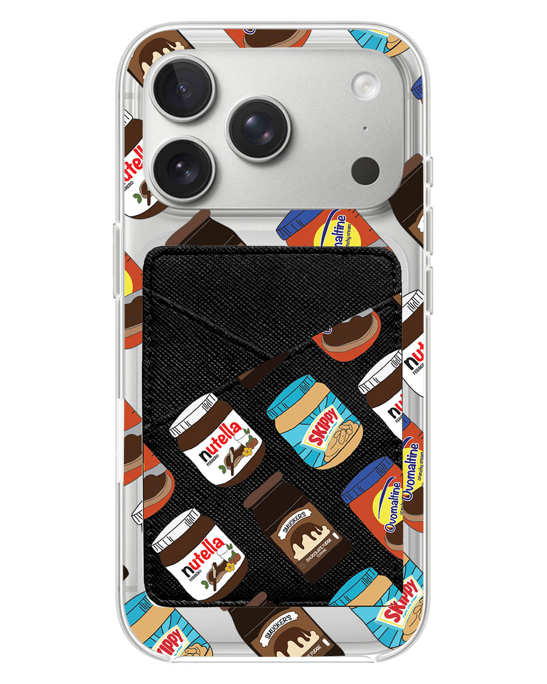 iPhone Phone Wallet Case - Choco Spread