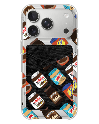 iPhone Phone Wallet Case - Choco Spread