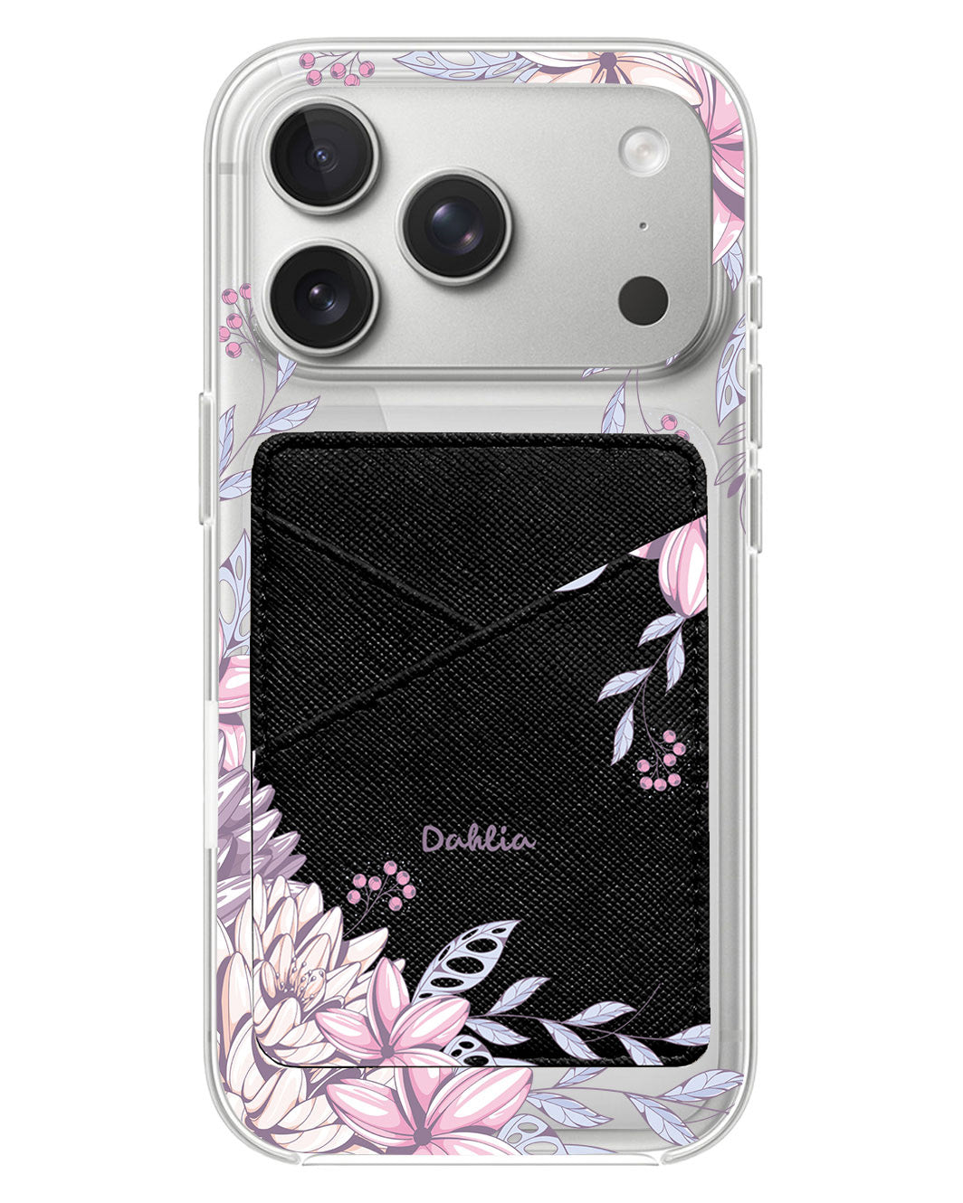 iPhone Phone Wallet Case - Dahlia