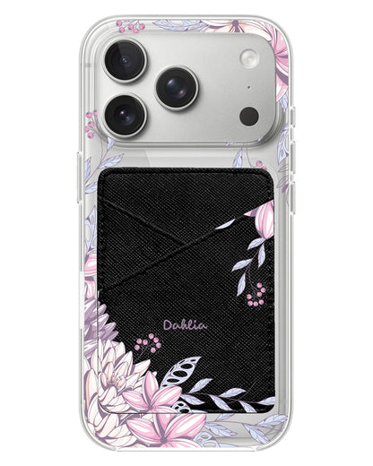 iPhone Phone Wallet Case - Dahlia
