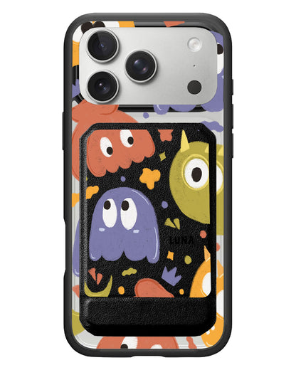iPhone Magnetic Multifold Wallet - Cute Monster 1.0