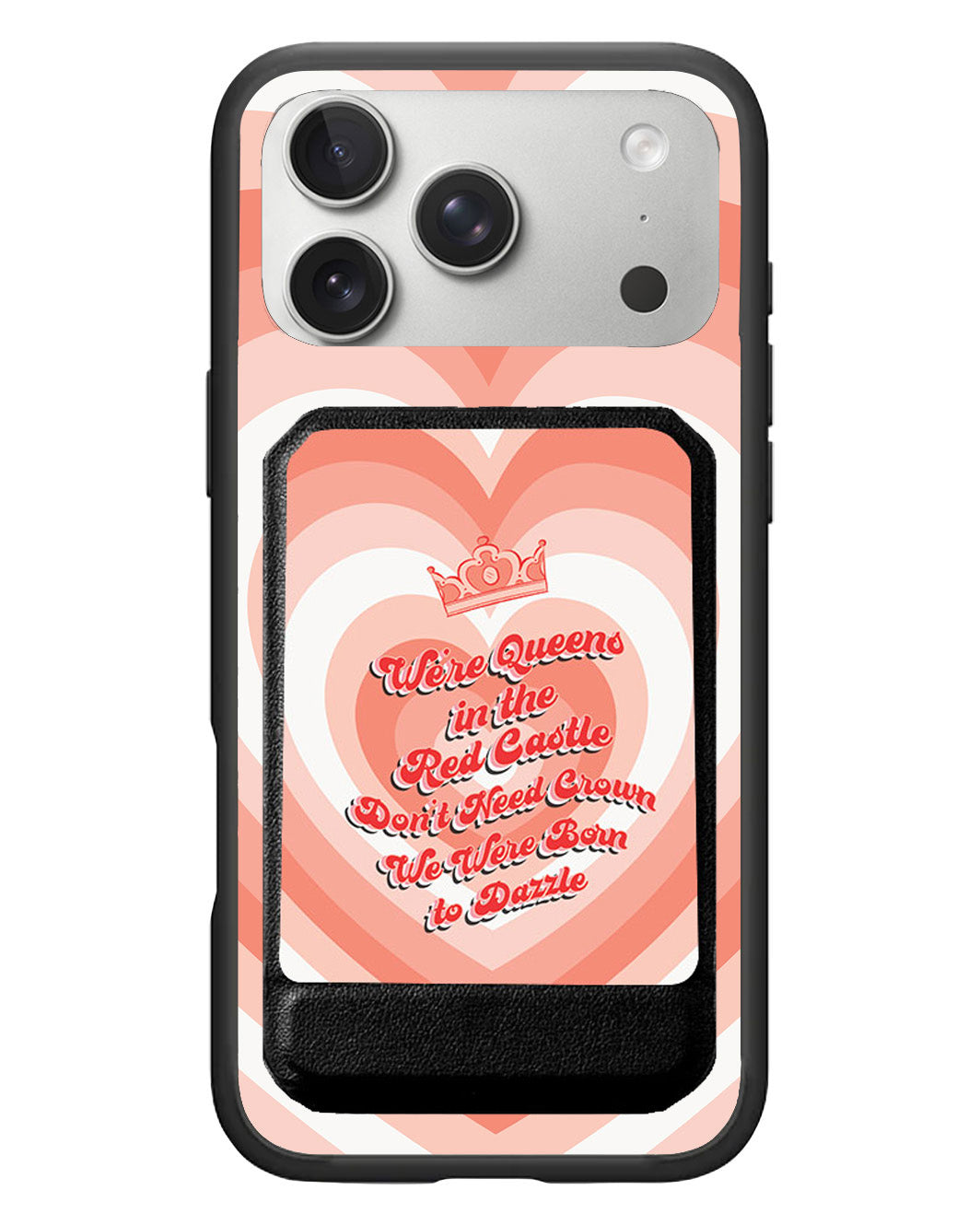iPhone Magnetic Multifold Wallet - Red Velvet Luv