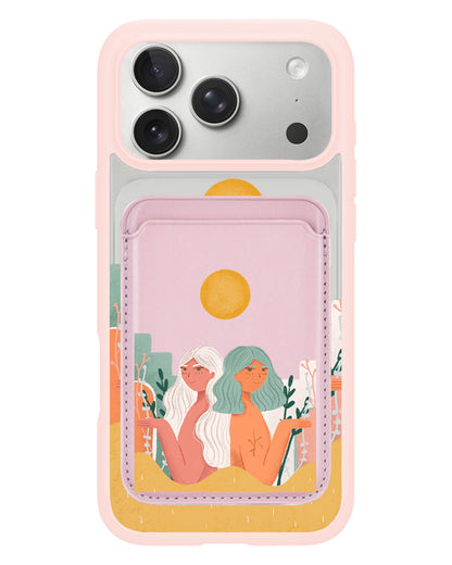 iPhone Magnetic Wallet Case - We're Beautiful