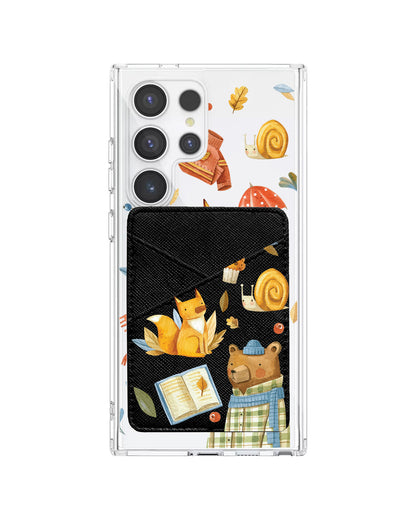 Android Phone Wallet Case - Bear & Fox