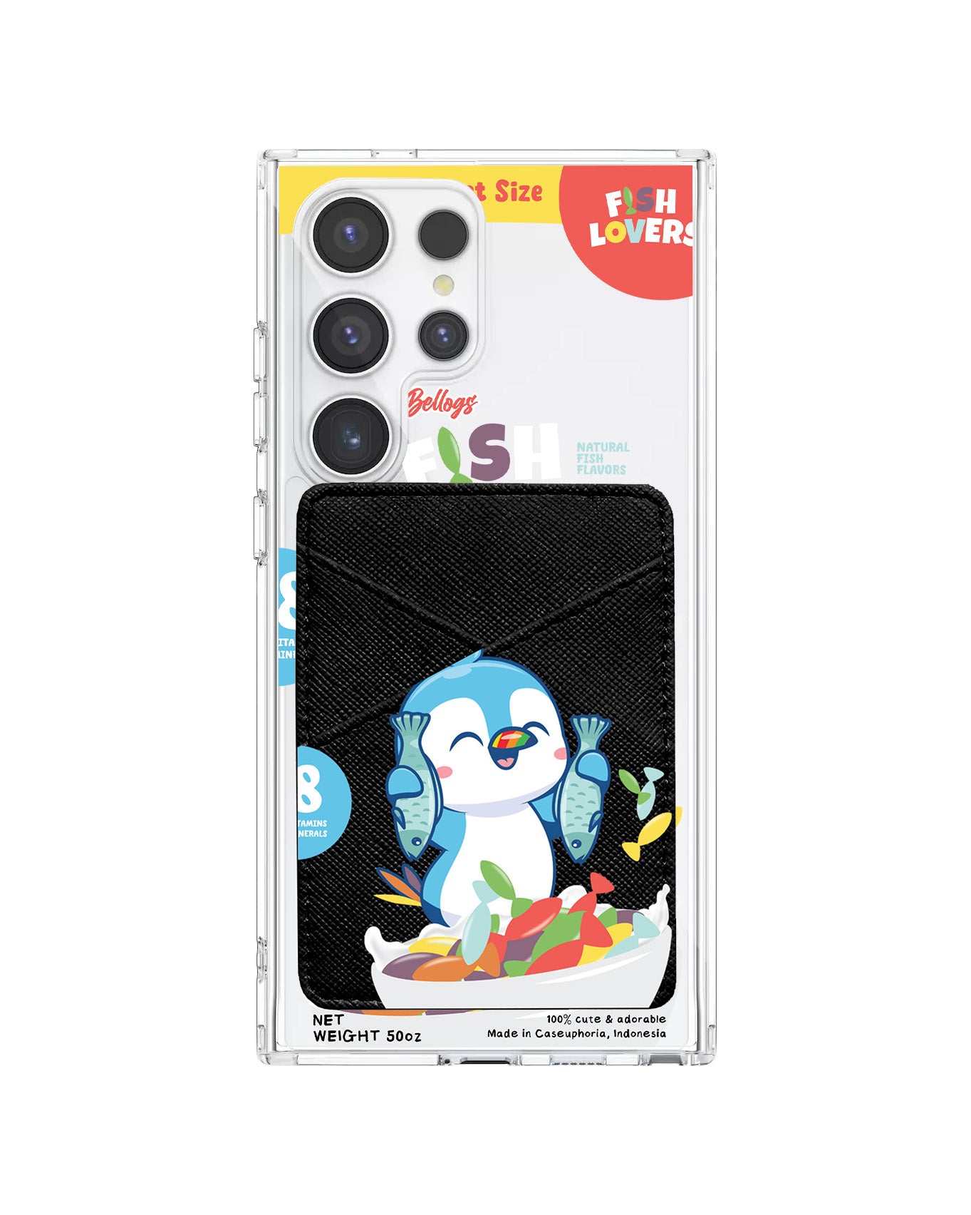 Android Phone Wallet Case - Fish Lovers