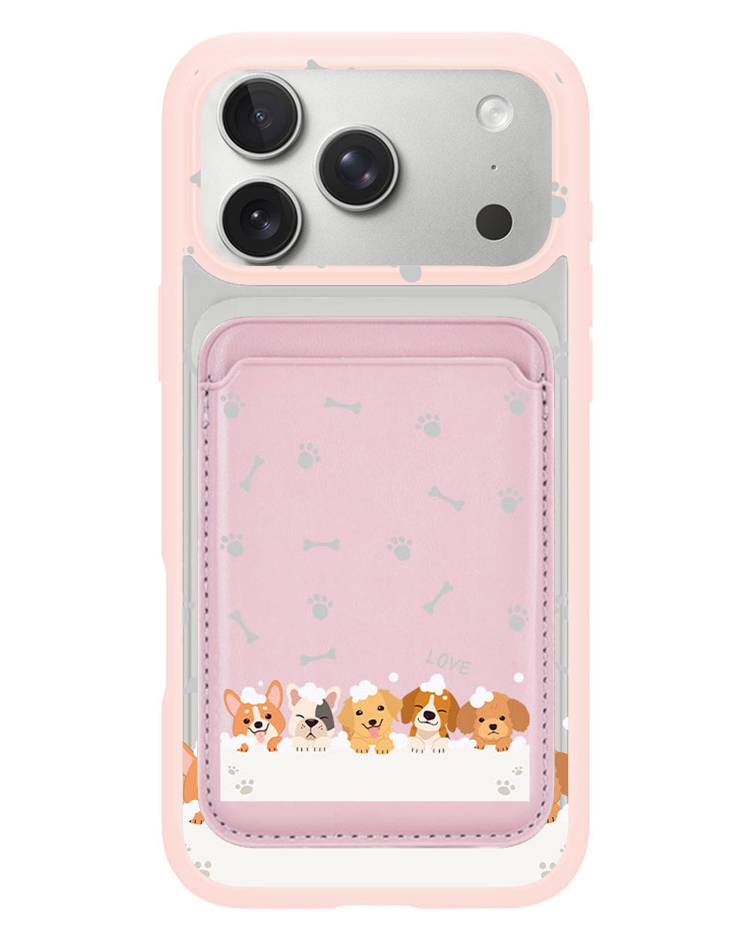 iPhone Magnetic Wallet Case - Ruff Family 2.0