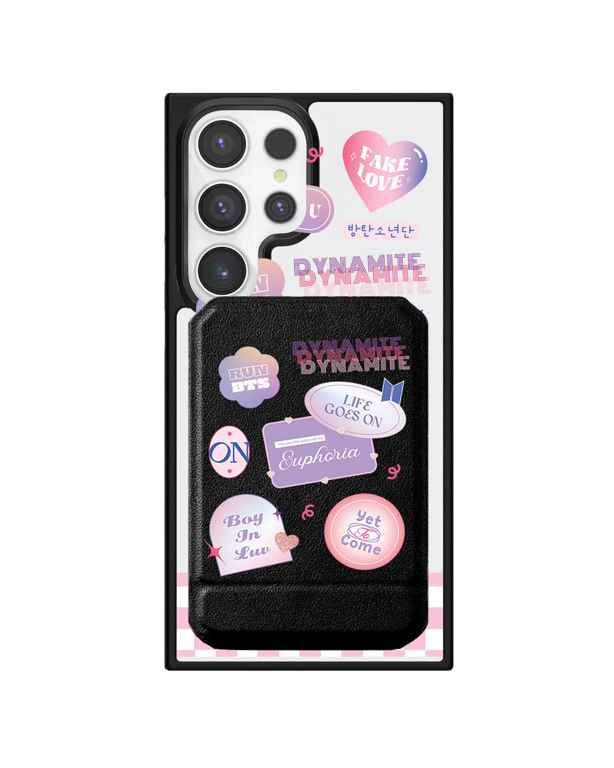 Android Magnetic Multifold Wallet - BTS Proof