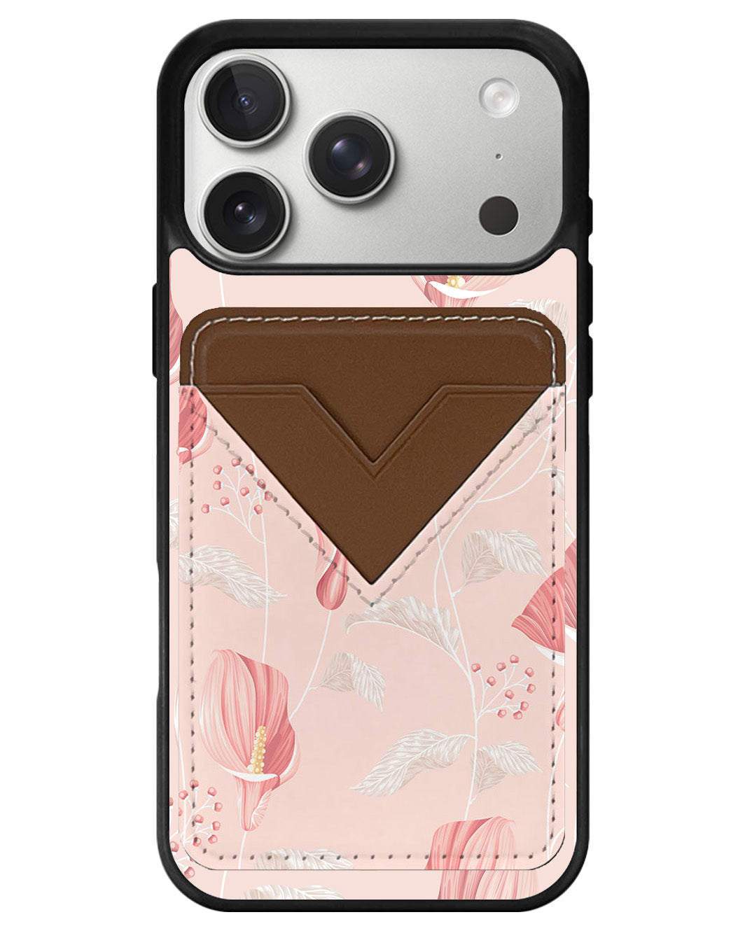 iPhone Avant Wallet Case - Easter Lily