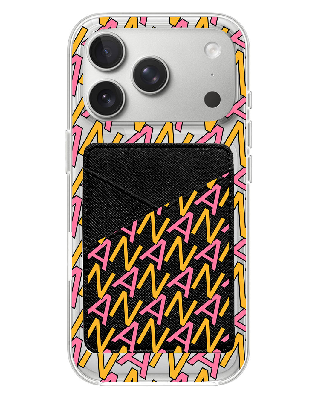 iPhone Phone Wallet Case - Initial 3.0 Monogram