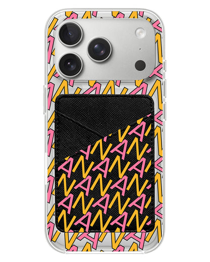 iPhone Phone Wallet Case - Initial 3.0 Monogram